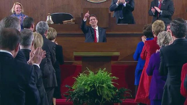 McCrory delivers State of the State address