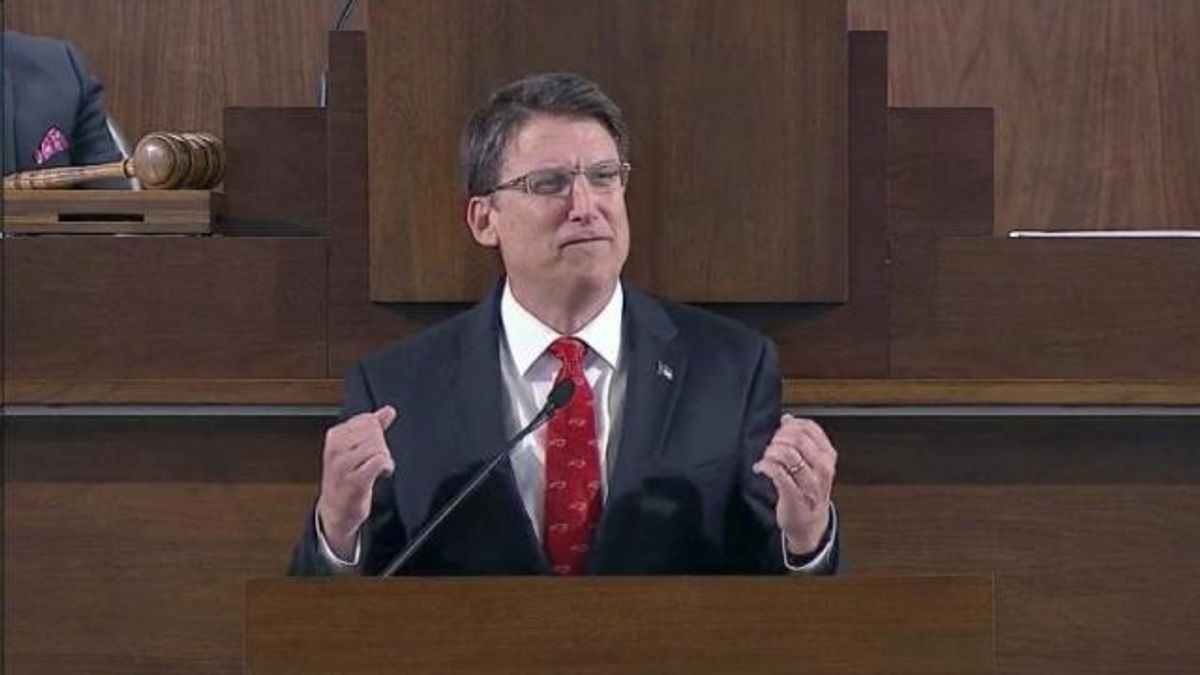 McCrory outlines priorities in address to lawmakers