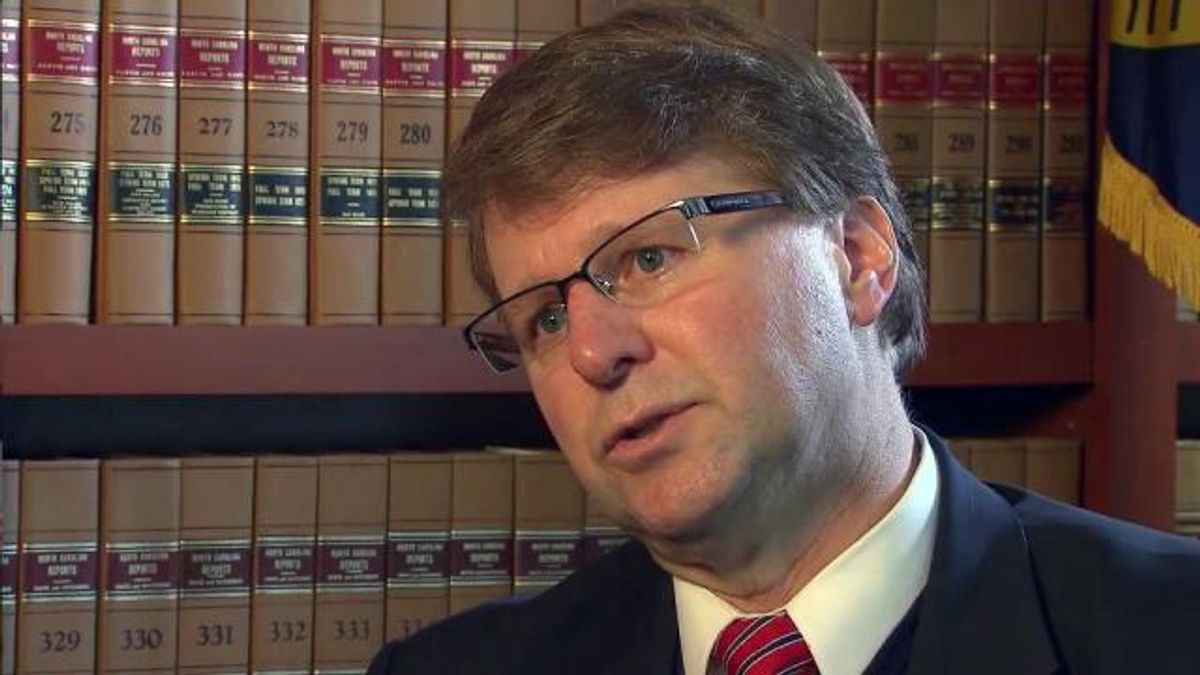 North Carolina Supreme Court Chief Justice Mark Martin