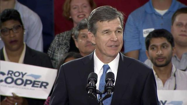 Attorney General Roy Cooper announces campaign for governor