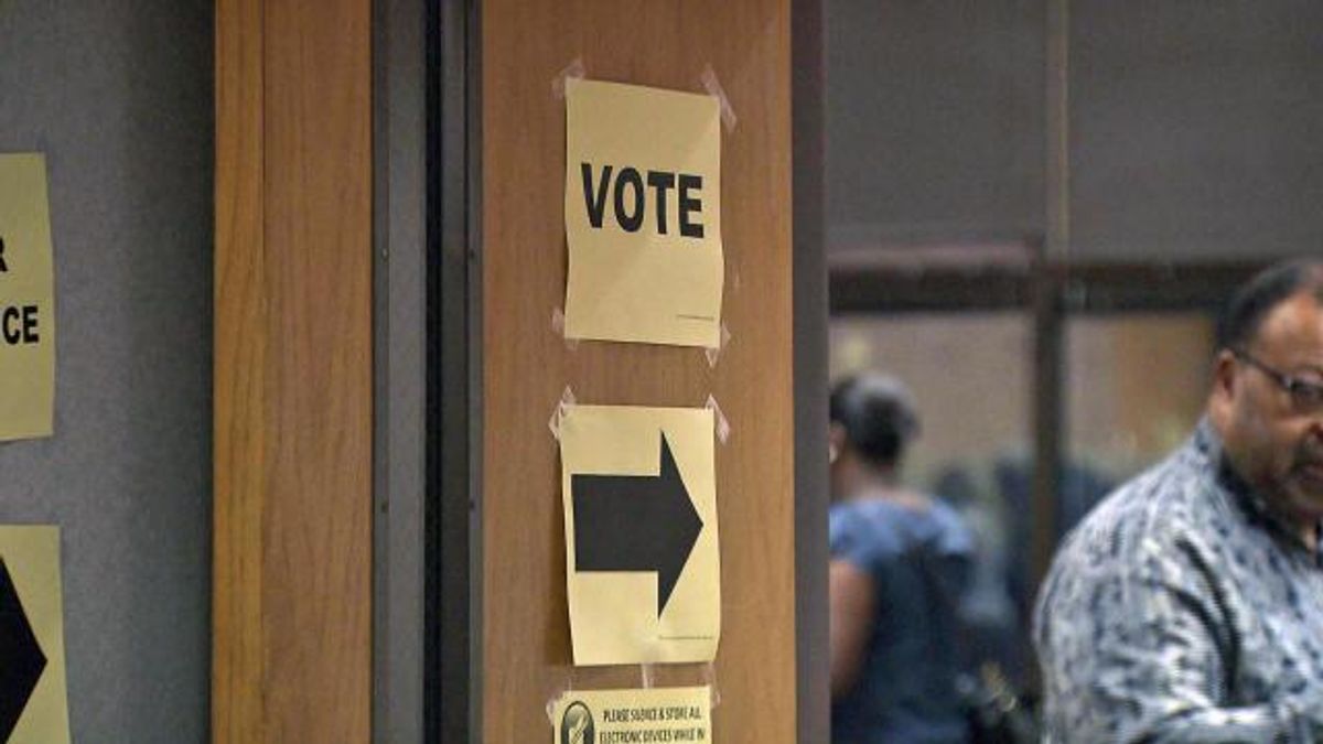 Voting in Raleigh