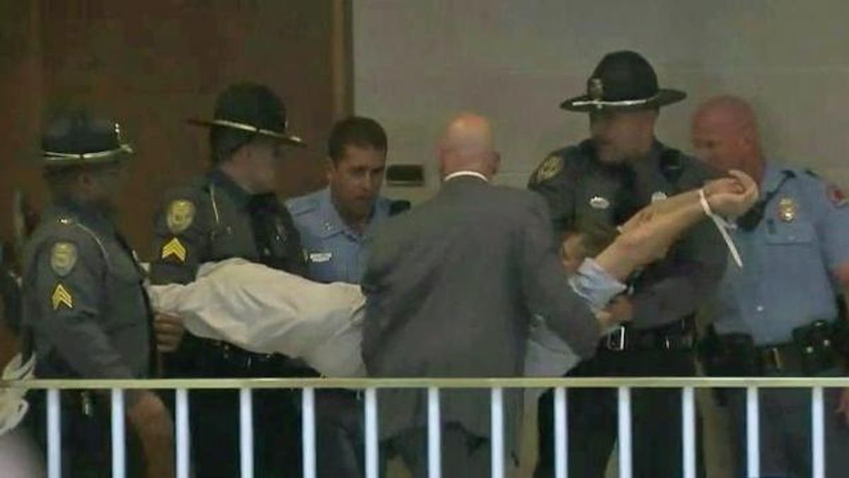 Dozens arrested in HB2 protest at Legislative Building