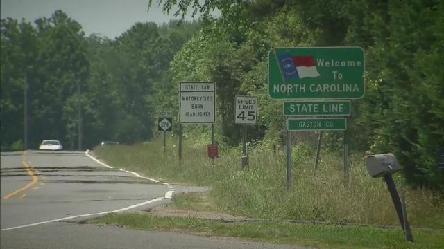 Borders redrawn at NC, SC state line 