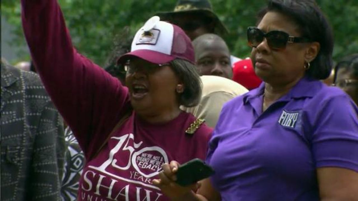 HBCU supporters