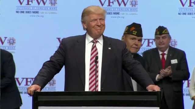 Vets welcome Trump's vision for VA
