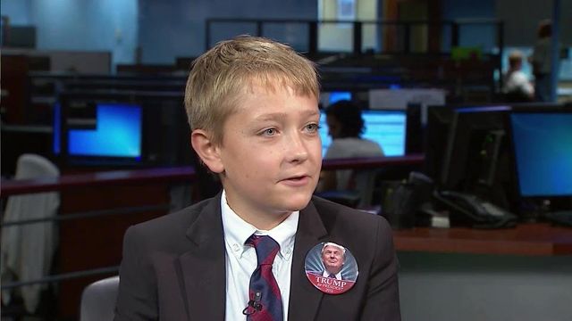 11-year-old discusses his 'softening up' question to Pence