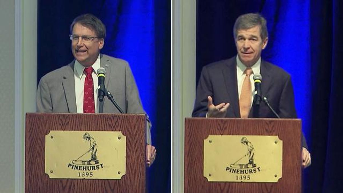 Pat McCrory, Roy Cooper