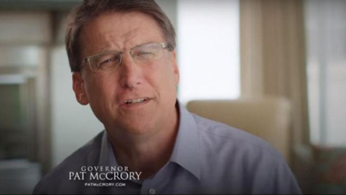 McCrory "common sense" ad