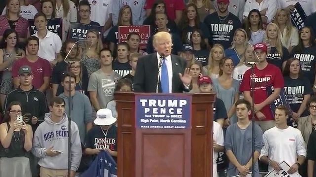 NC crowd backs Trump's call for tighter immigration screening