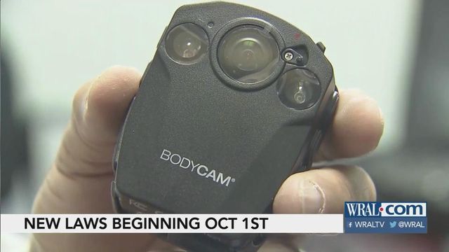 Police body cam legislation not only new NC law