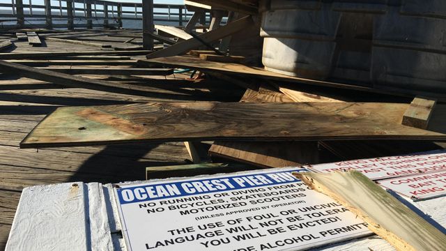 On Oak Island, cleanup begins under sunny skies