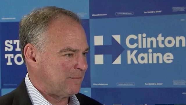 Web only: One-on-one with Tim Kaine