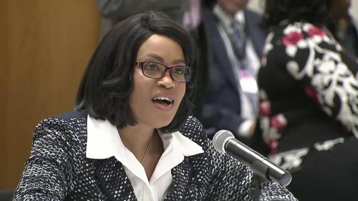 Secretary of Administration Machelle Sanders