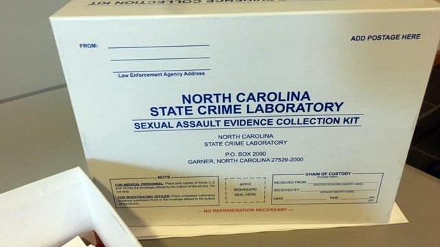 Can rape kits be tracked like FedEx packages?