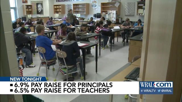 Teachers, principals get pay increase