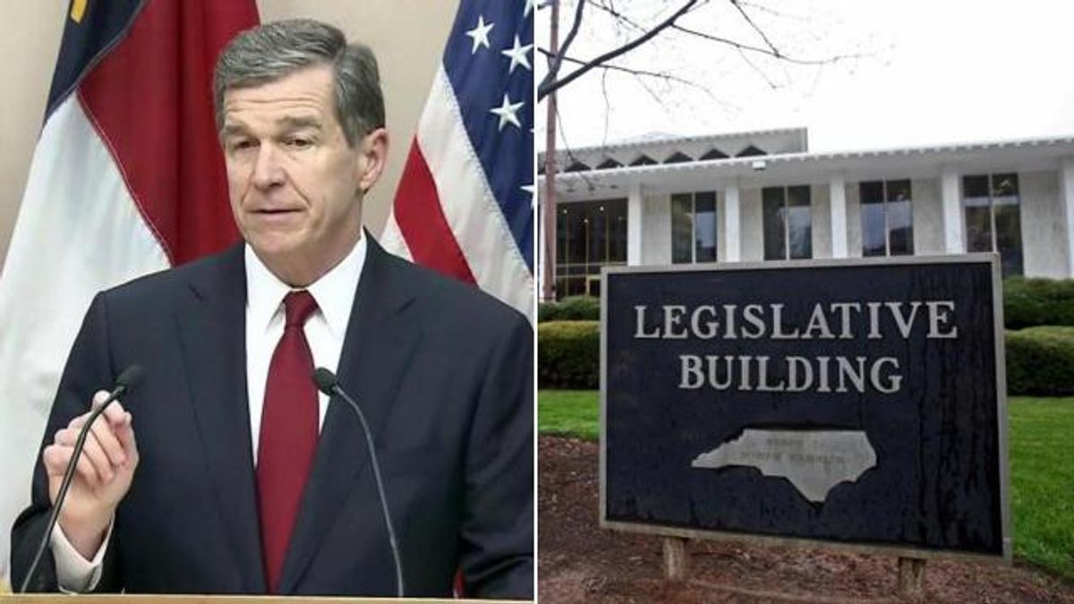 Separation of powers, Roy Cooper/legislative building