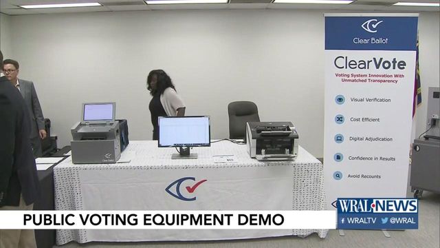 Voters get sneak peek at new technology