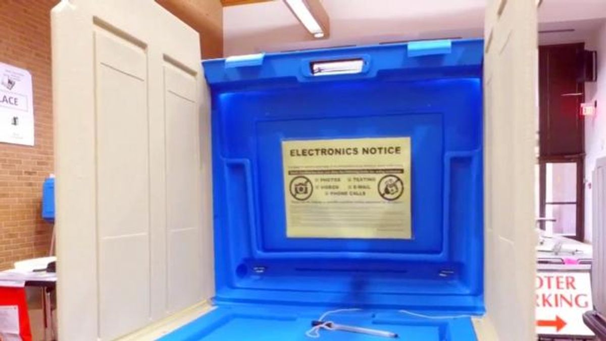 Voting booth