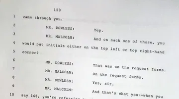 McCrae Dowless marked ballot requests