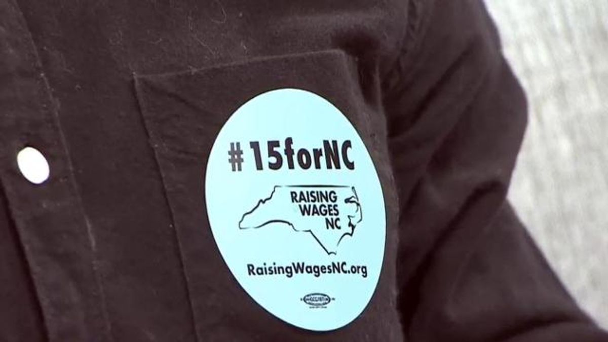 Minimum wage sticker
