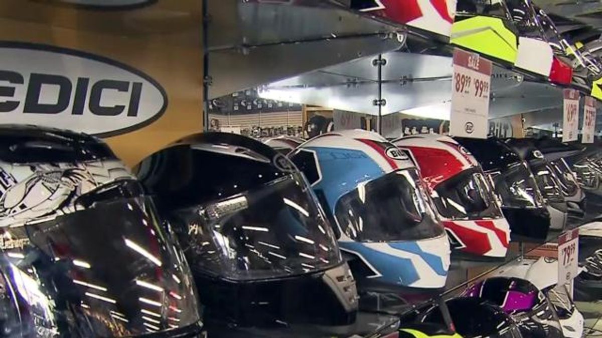 Motorcycle helmets