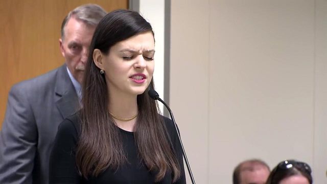 Charlotte woman who was roofied speaks to lawmakers