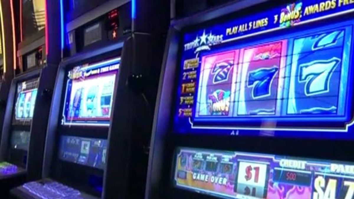 Casino, slot machine, gambling