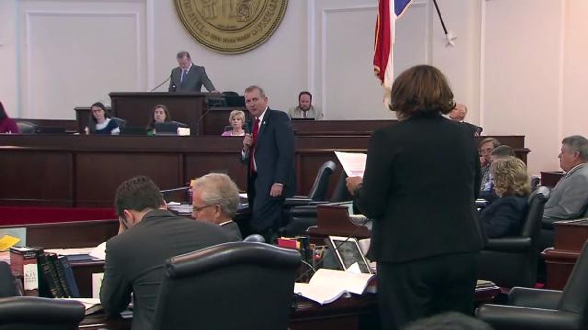Senate debates proosed state budget