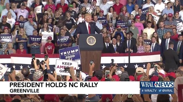 Trump: NC is key to winning White House in 2020