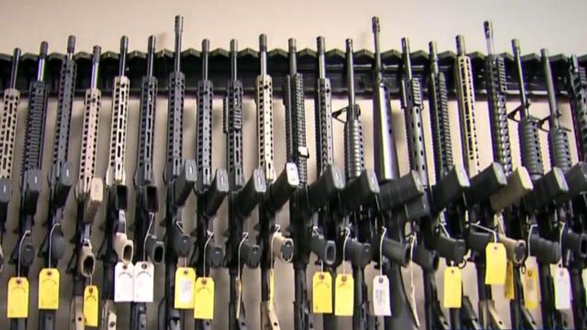 gun generic, firearm, assault rifle
