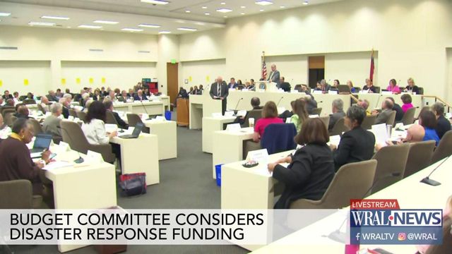 Budget committee considers disaster response funding