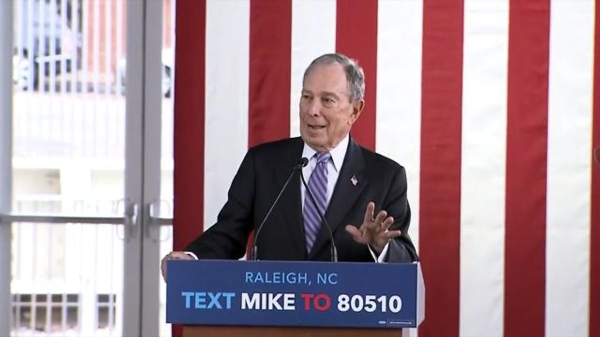 Bloomberg in Raleigh