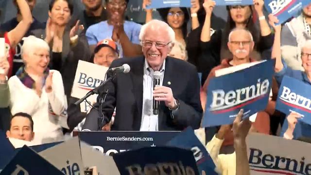Sanders makes campaign stop in Durham