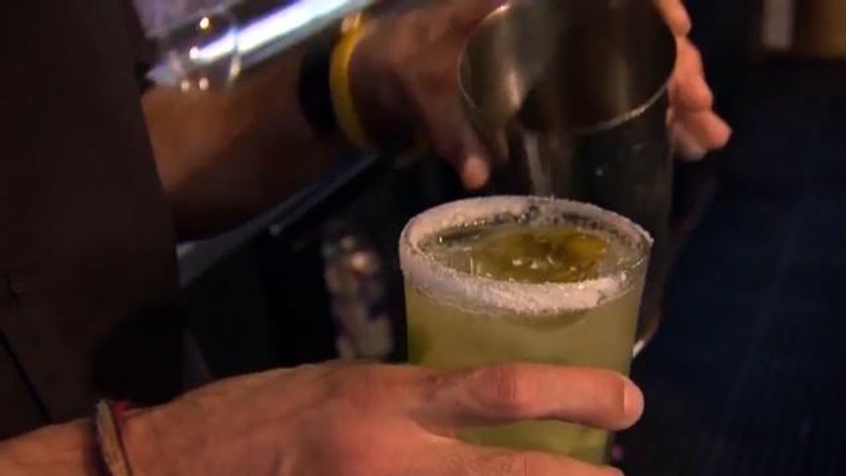 Mixed drink, alcohol