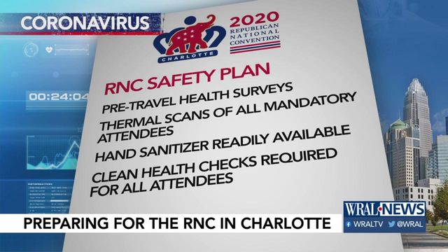 Officials say work continues to safely host RNC in Charlotte