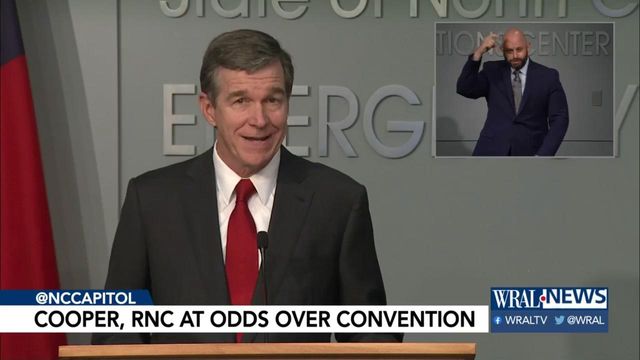 Cooper, RNC at odds over convention plan