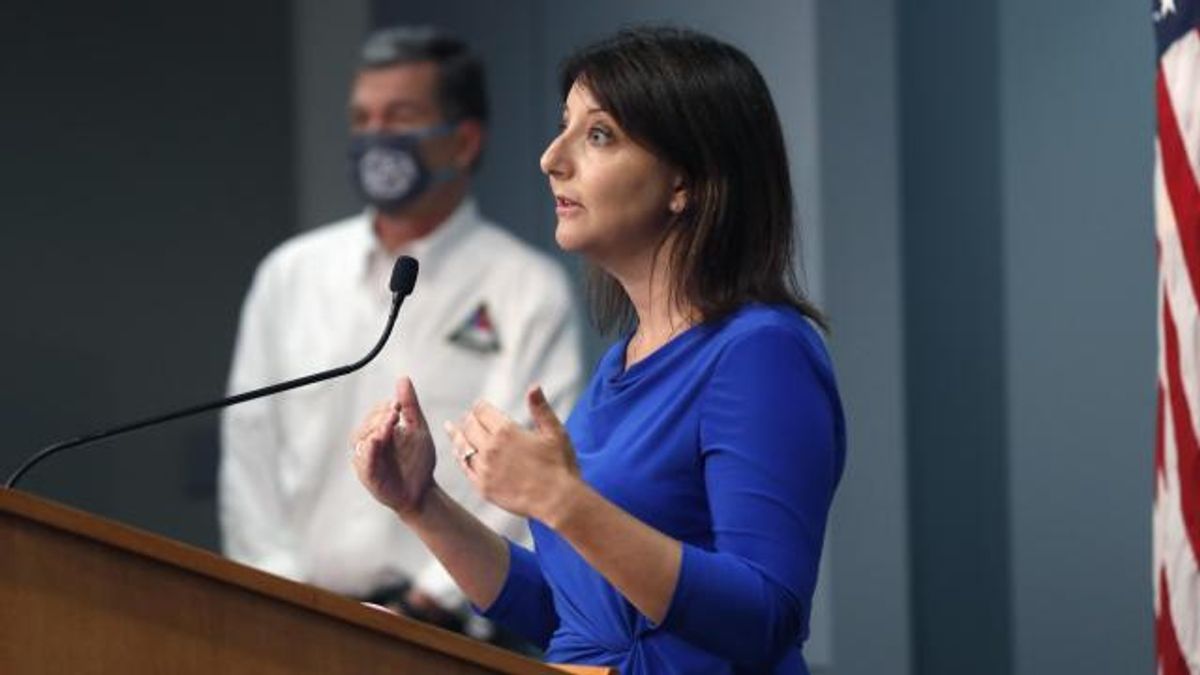 DHHS Secretary Mandy Cohen