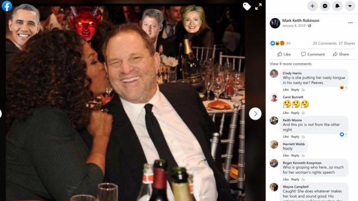 January, 2018, post from Mark Robinson's Facebook page.