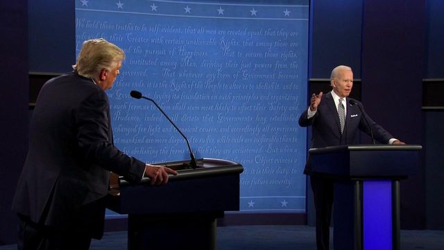 'Chaotic disaster' in Cleveland as Biden, Trump clash during debate 