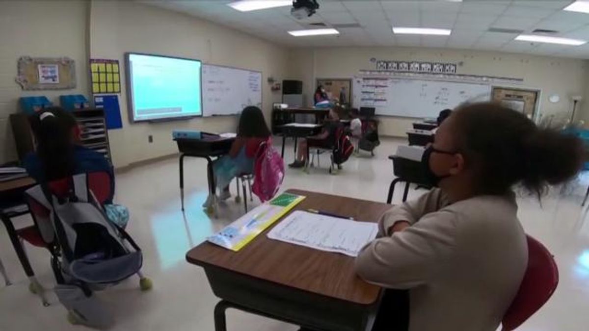 pandemic classroom, classroom generic
