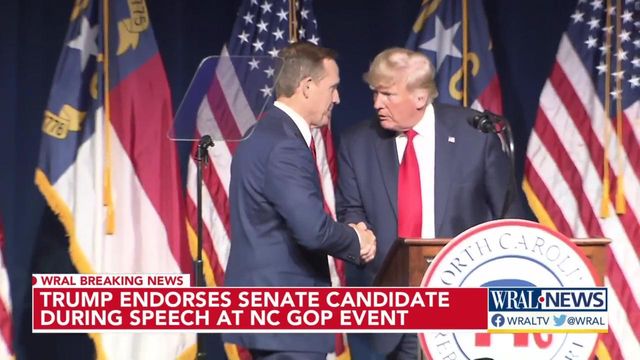 Trump declares Ted Budd as North Carolina's next senator in endorsement 