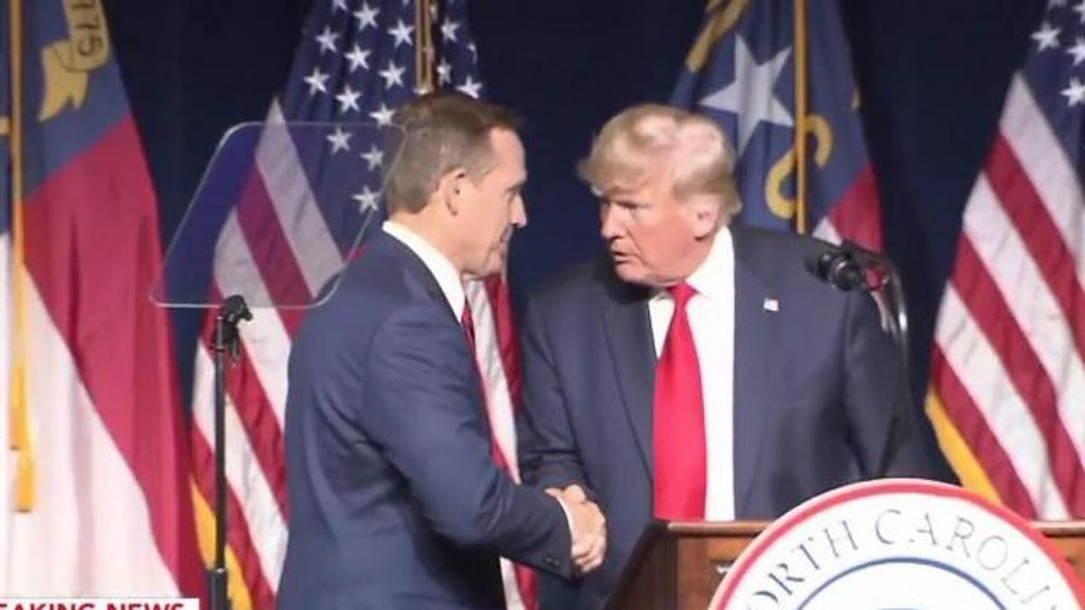 Trump declares Ted Budd as North Carolina's next senator in endorsement 