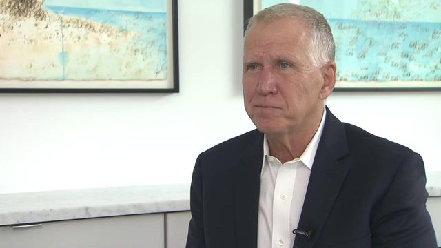 Full interview: Tillis discusses chaos in Afghanistan, infrastructure deal