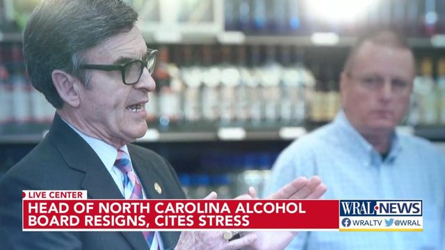 Head of NC alcohol board resigns, cites stress