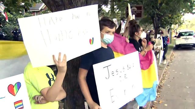 'We are not filth': Kids call out Lt. Gov. Mark Robinson at youth protest in Raleigh