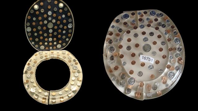 Lost treasures: Unclaimed lockboxes contain human teeth, toilet seat made of coins 