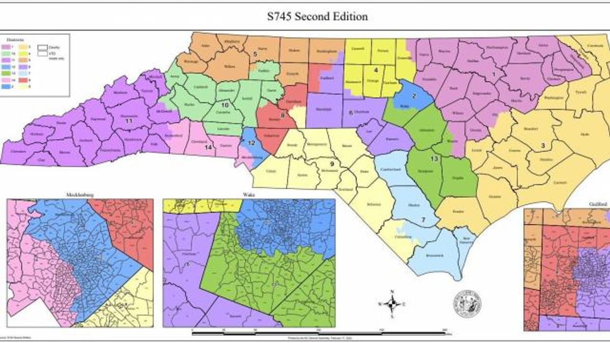 North Carolina Proposed Congressional Map
