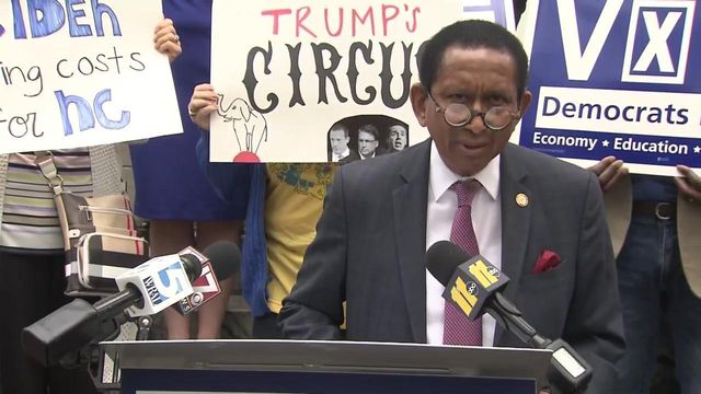 NC Democratic Party speaks out against Trump rally 