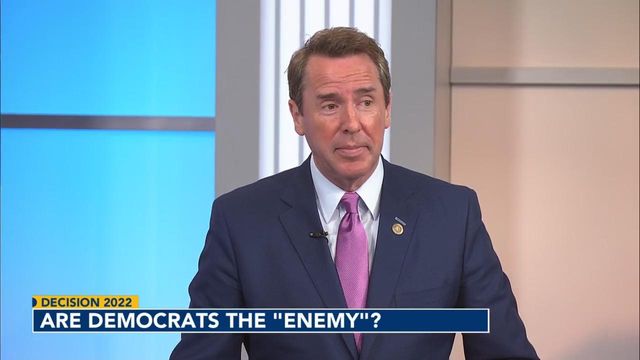 Former US Rep. Mark Walker disagrees with rhetoric of 'Democrats are the enemy'