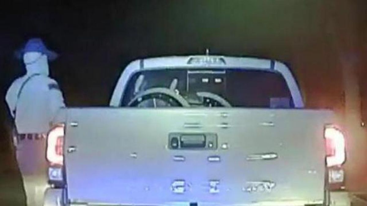 Newly-released video shows US Rep. Cawthorn during traffic stop